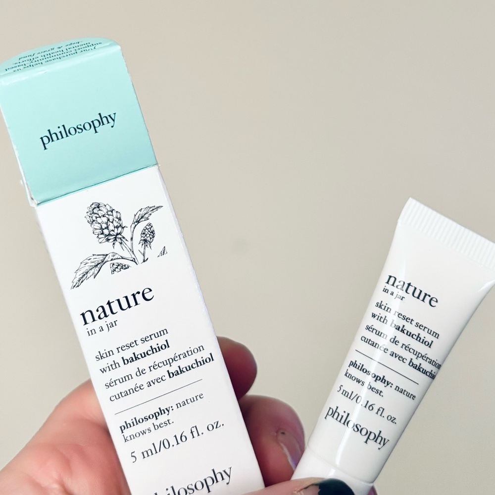 💥 Philosophy Nature in a Jar Skin Reset Serum Travel Mini